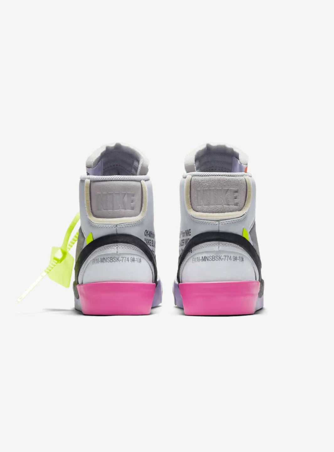 Nike Blazer Mid Off-White Wolf Grey Serena Queen