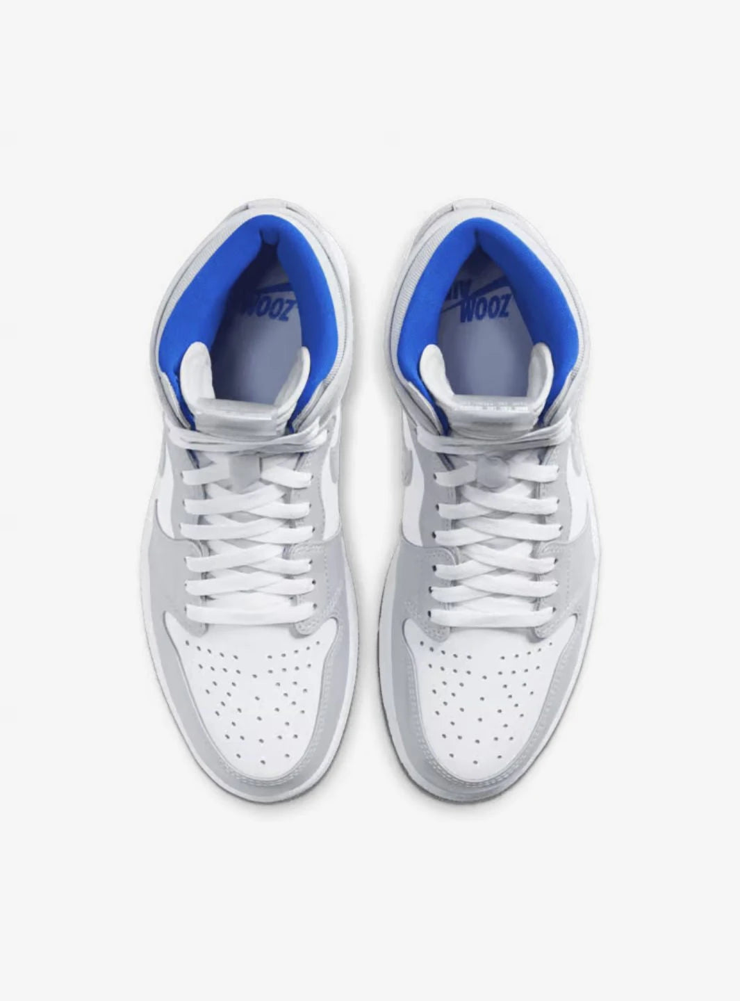 Air Jordan 1 Retro High Zoom White Racer Blue
