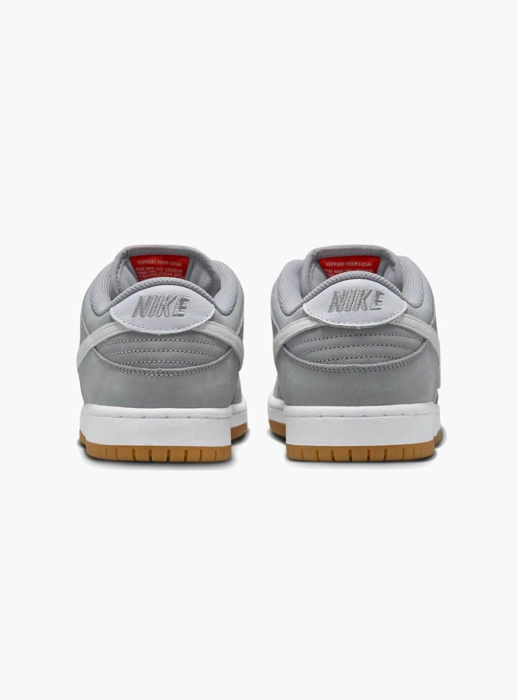 Nike SB Dunk Low Pro ISO Orange Label Wolf Grey Gum