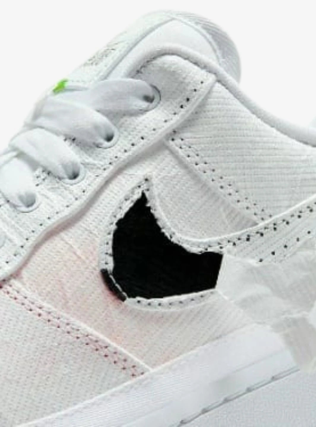 Nike Air Force 1 LX Tear Reveal Black Swoosh