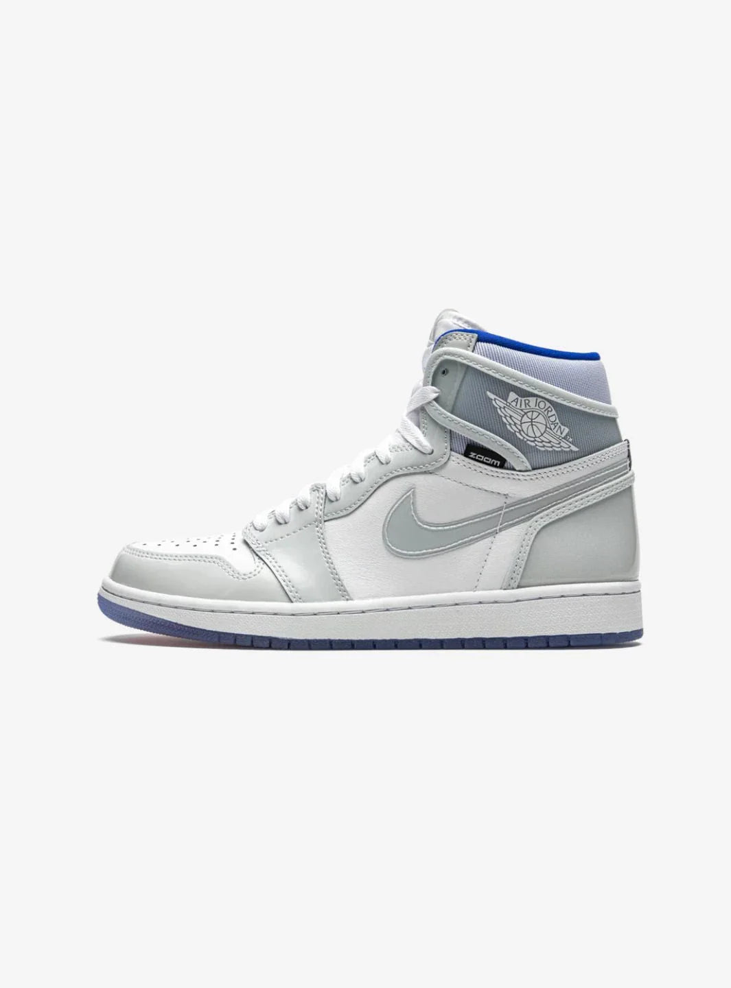 Air Jordan 1 Retro High Zoom White Racer Blue