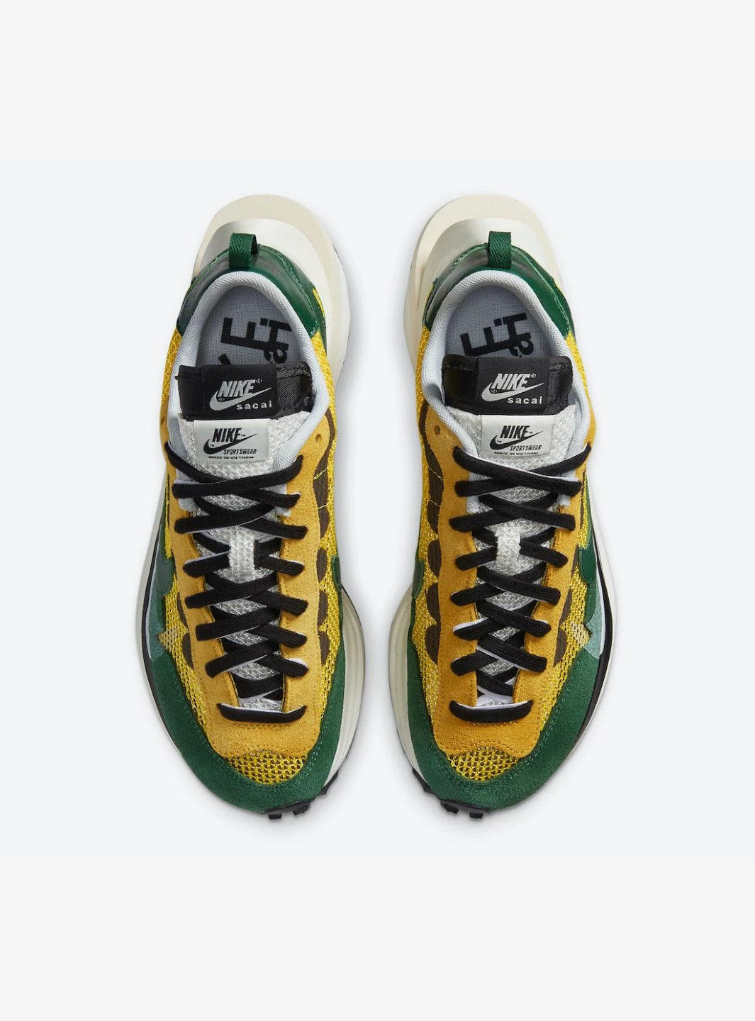 Nike Vaporwaffle Sacai Tour Yellow Stadium Green