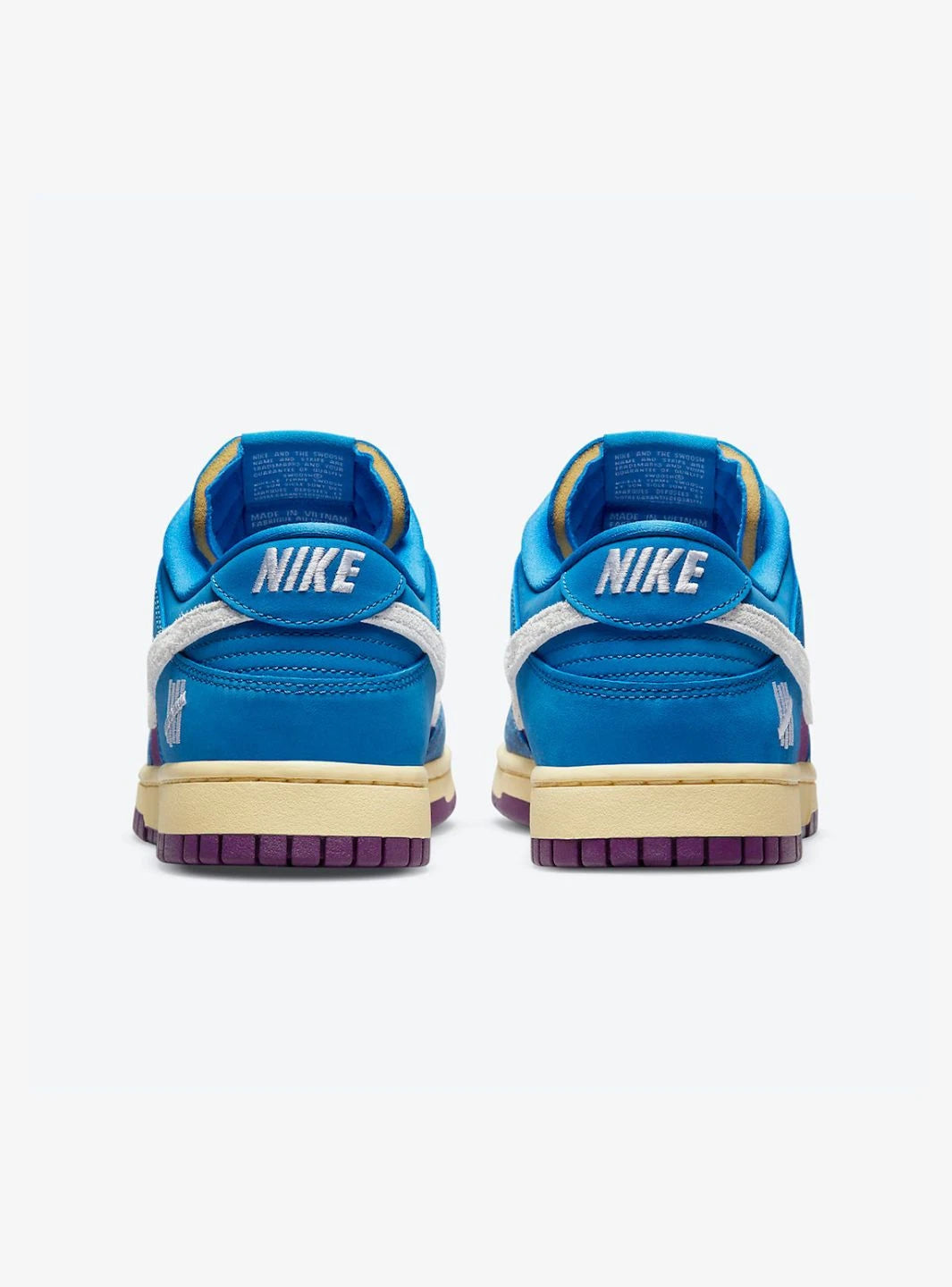 Nike Dunk Low Undefeated 5 On It Dunk vs. AF1
