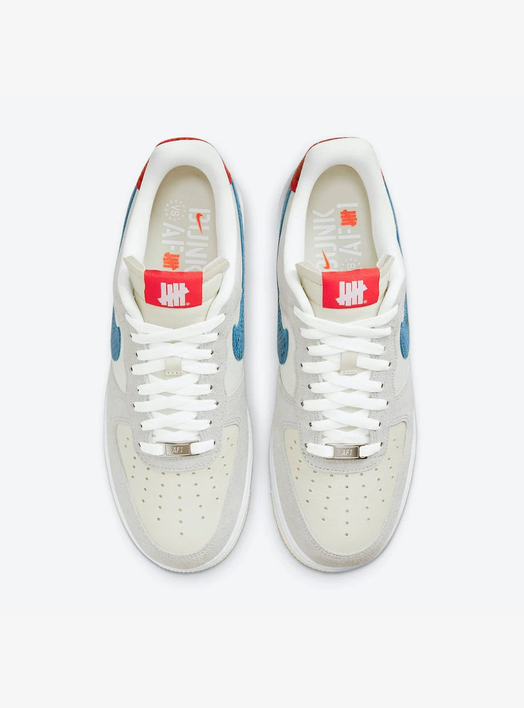 Nike Air Force 1 Low SP Undefeated 5 On It Dunk vs. AF1
